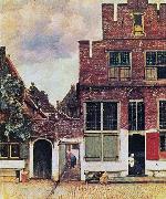 Johannes Vermeer The Little Street, Sweden oil painting artist